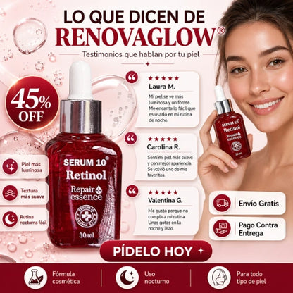 RenovaGlow® – Para líneas finas, textura irregular y rostro apagado (Copia)
